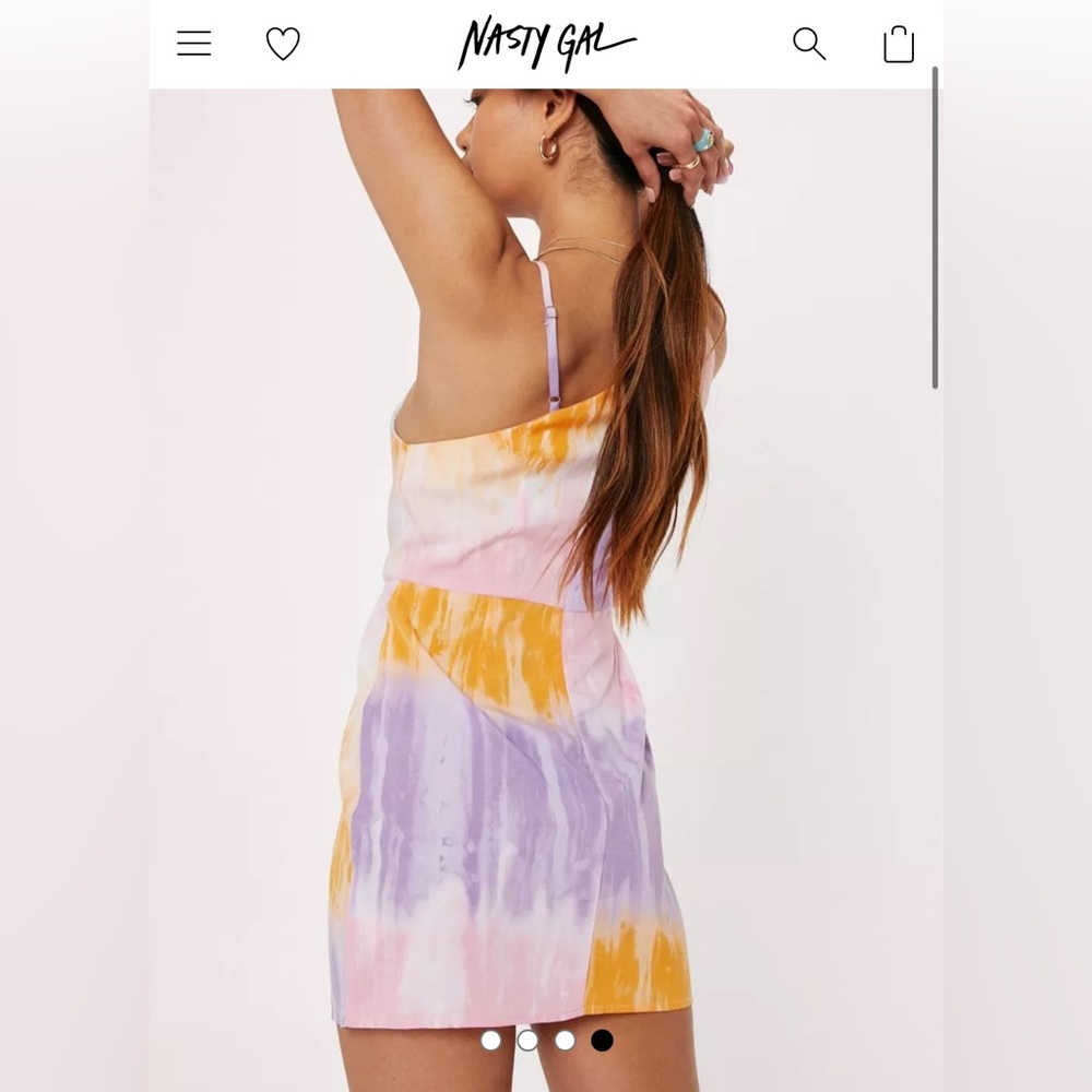 Pastel Tie Dye Dress